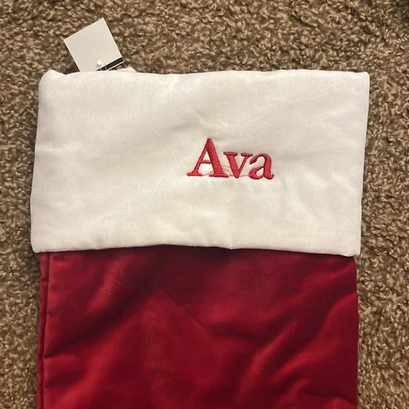 Pottery Barn Ava Stocking - Picture 2 of 4